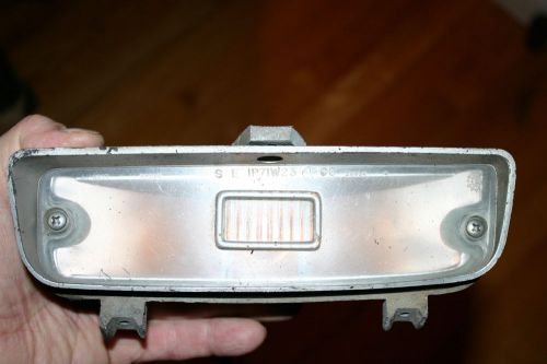 71-74 dodge charger mopar park lamp marker light lens &amp; housing, vintage