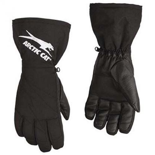Arctic cat adult advantage gloves water-resistant nylon shell - black - 5242-19_