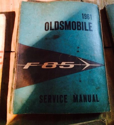 1961 oldsmobile chassis service shop manual original f85