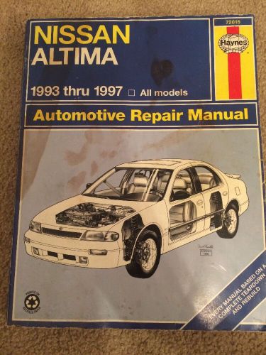 1993-1997 nissan altima haynes manual