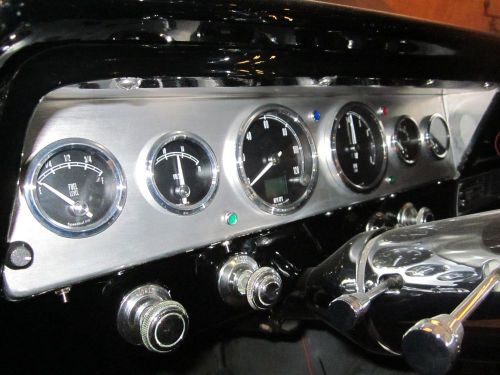 1966,67 chevy nova dash panel gauge cluster aluminum new chevy 11