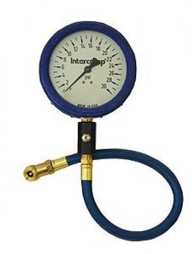 Intercomp (360059) 4&#034; 30 psi glow air pressure gauge