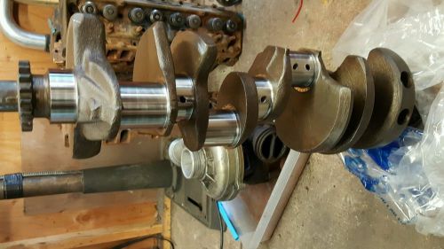Chevy 327 steel crankshaft sm journal