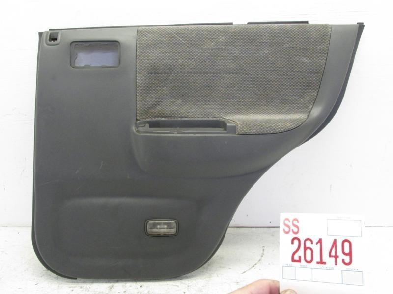 98 99 isuzu rodeo right passenger rear door inner interior trim panel cover grey