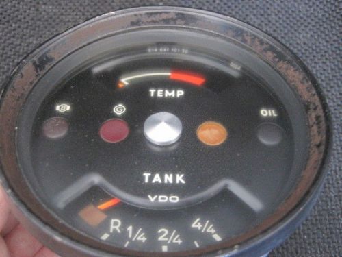 Porsche 914-4  combination oil temp / fuel level / oil pressure / alt/gauge