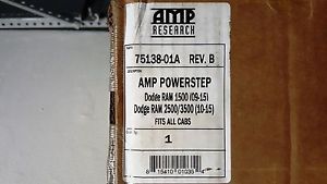 2009-2015 ram 1500 / 10-2015 ram 2500/3500 amp research powerstep running boards
