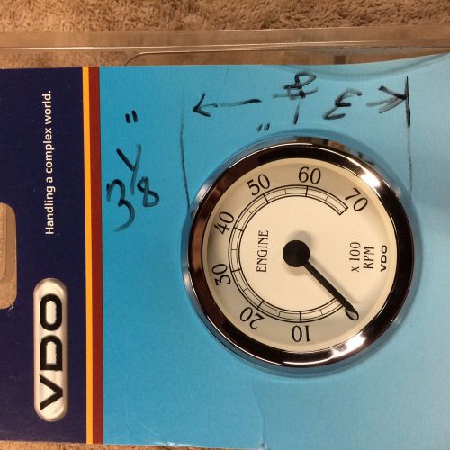 Vdo tachometer 7000rpm engine 333 707 cockpit royale series