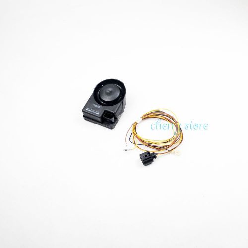 Electronic alarm horn siren&amp;cable for audi a4 a5 a6 a7 q7 r8 vw gti passat