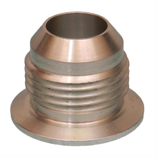 C&amp;r racing incorporated bung fitting weld-in aluminum -4 an male threads each