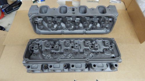 Original 1972 ford mustang 351c 4v ho r code bare cylinder heads d2zz 6049 a
