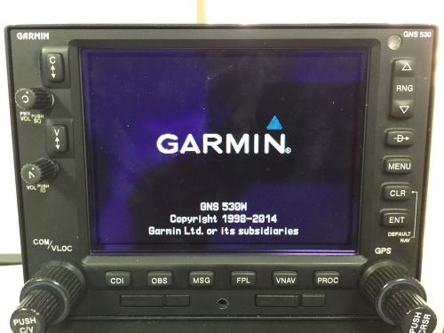 Garmin gns-530w -gps/com/nav - 14/28v - yellow tagged