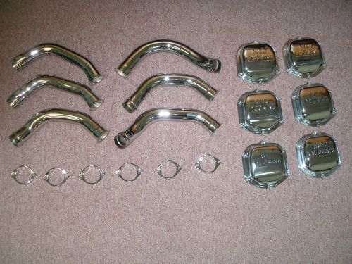 Lycoming o-540 engine-chrome intake tube &amp; valve cover package