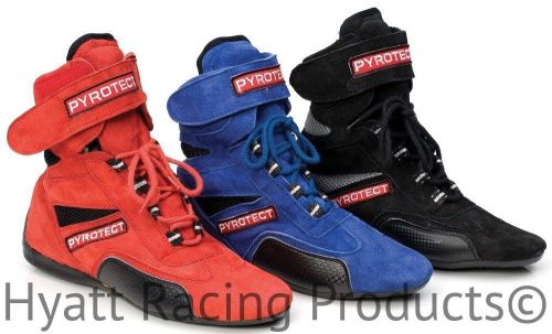 Pyrotect ankle top auto racing shoes sfi 5 - all sizes &amp; colors