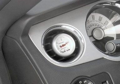 2010-2012 roush ford mustang vent gauge pod - v6 gt