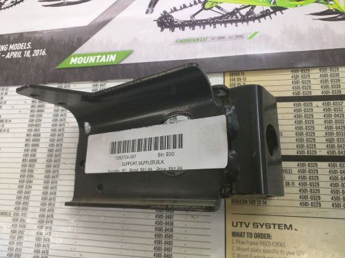 Polaris muffler bracket sks/rmk pn 1260724-067