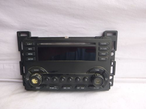 04-06 chevrolet malibu radio cd player un0 face replacement 15255023 61510