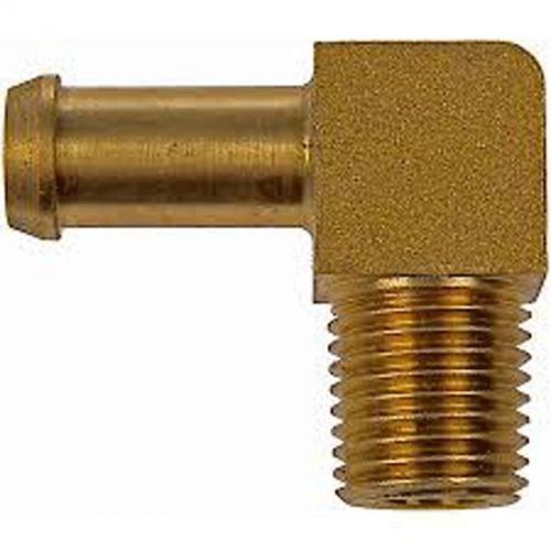 New marine brass 90  degree elbow 3/8&#034; hose x 1/4&#034; npt seachoice 20851