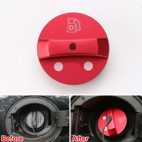 Red replace fuel gas oil filter tank cap cover without tether for cherokee 14-16