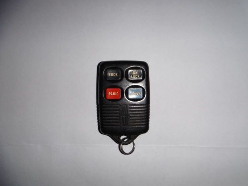 Lincoln keyless entry key fob, fcc id: gq43vt4t, 4 button