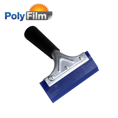5" 125mm window film squeegee ultra blue blade - professional tint tool
