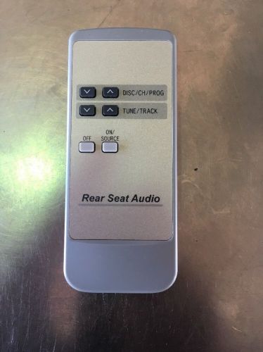 Toyota dvd entertainment rear remote audio control 86170-34010