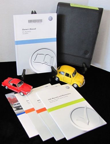 2011 vw volkswagen cc owners manual set #o169