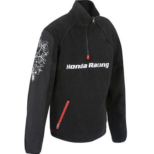Joe rocket womens honda fleece pullover black md