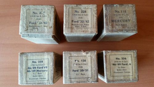 6 boxes antique ford thexton piston expanders &amp; mercury thexton piston expanders