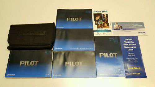 2014 honda pilot owners manual reference technology guide lx, ex, ex-l awd 2wd