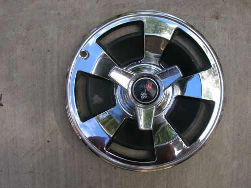 Gm 1966 66  corvette wheelcover hubcap early take off ? 327 fi