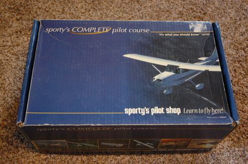 Sporty&#039;s pilot course vhs tapes only