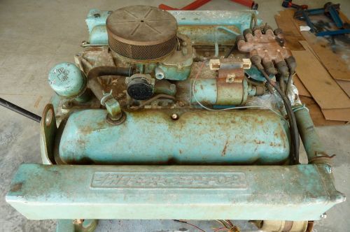 1963 interceptor marine, ford  221ci. v8, gr90r319398 rh, this is a no reserve