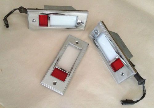 1965 mustang lh &amp; rh interior door courtesy lights-set- **plus**--c5zb-13b722 b