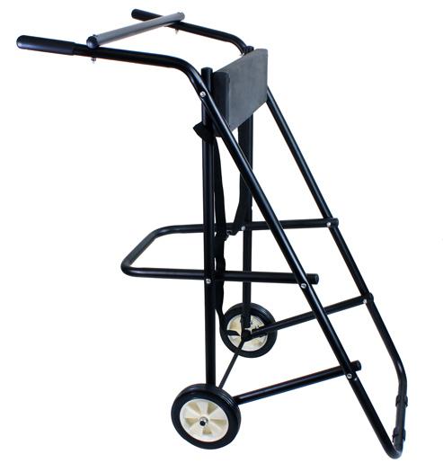 Outboard boat motor trolling stand carrier cart dolly storage heavy duty 130 lb