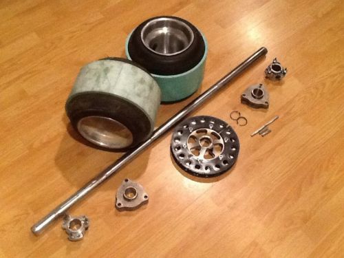 Drift trike bar stool racer axle kit  w/ pvc sleeves