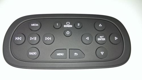 New genuine gm oem in vehicle entertainment remote control tahoe yukon 23432161