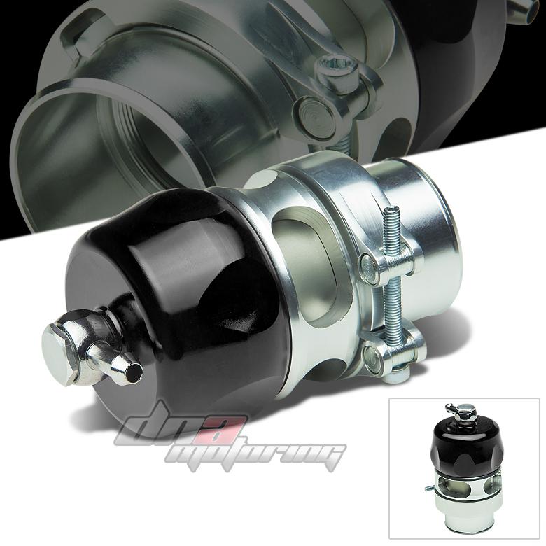 Sell 30PSI 38MM TURBO/TURBOCHARGER/INTERCOOLER BLACK ALUMINUM BLOW OFF