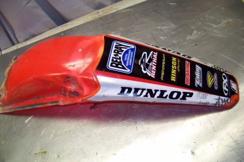 Honda crf250r crf 250r 250 rear fender w graphics