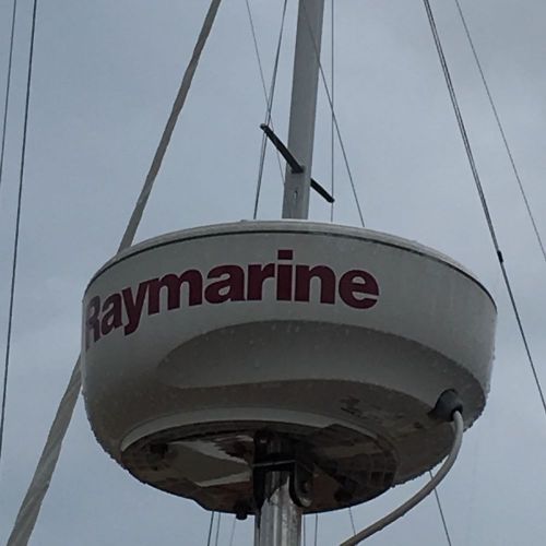 Raymarine rd 218 @kw 118&#034; radar dome &amp;cable