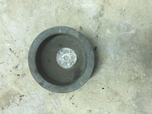 Original 1951 pontiac chieftian fan pulley straight 8 engine oem