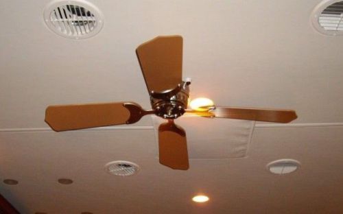 12v rv remote ceiling fan motorhome b/o 36&#034; smooth and quiet wow!