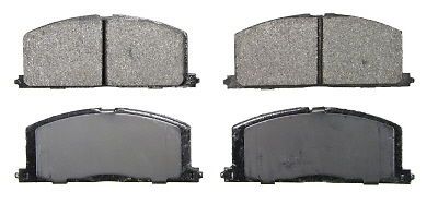 Disc brake pad-quickstop front wagner zx242