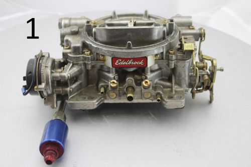 Edelbrock 1406 carburetor 600 cfm used