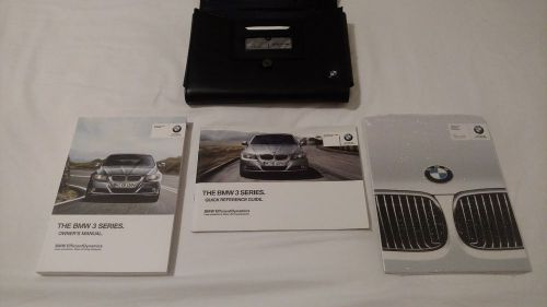 Bmw 2011 3-series e90 sedan/wagon owners manual, nice