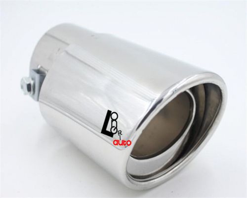 Car covers case for mazda 2 mazda 3 mazda 6 exhause stainless steel exhaust pipe