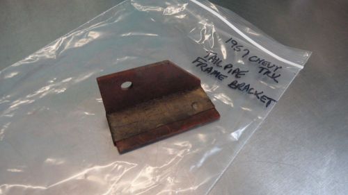 Vintage gm 1957 chevy truck exhaust tailpipe frame bracket 3732876 chevrolet