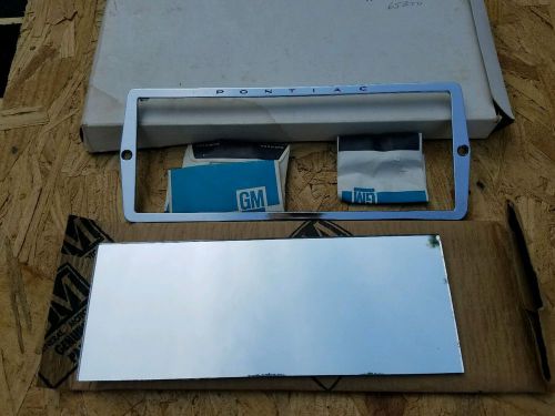 Nos gm 1965 pontiac vanity mirror gto bonneville grand prix lemans