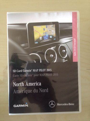 Mercedes benz garmin navigation 2015-2016 map pilot sd card