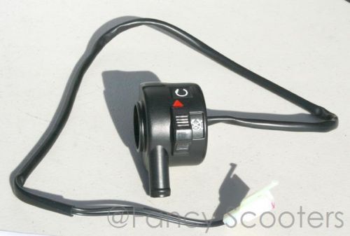 7/8&#034; yamaha pw80 throttle housing (1983-2006) on/off control switch (after marke