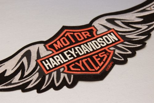 Harley davidson large original patche 12" in new wings screaming eagle jacket